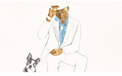 We Think the World of You: People and Dogs Drawn Together: An Exhibition by David Remfry MBE RA at The Beacon Museum